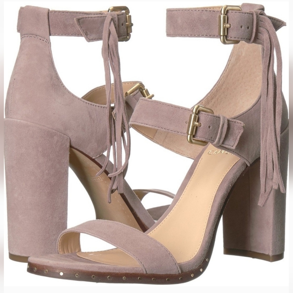 VINCE CAMUTO Suede Heels - Picture 2 of 12